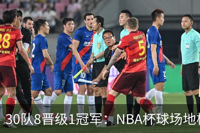 30队8晋级1冠军：NBA杯球场地板公布，猛龙主场竟是灰色